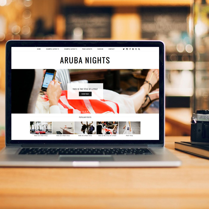 Aruba Nights WordPress Theme