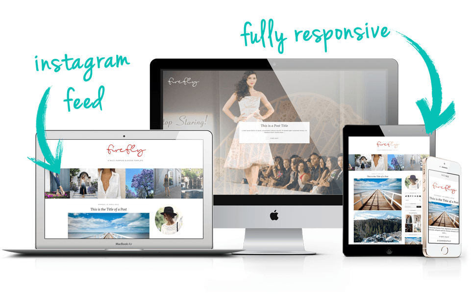 Designer Blogger template