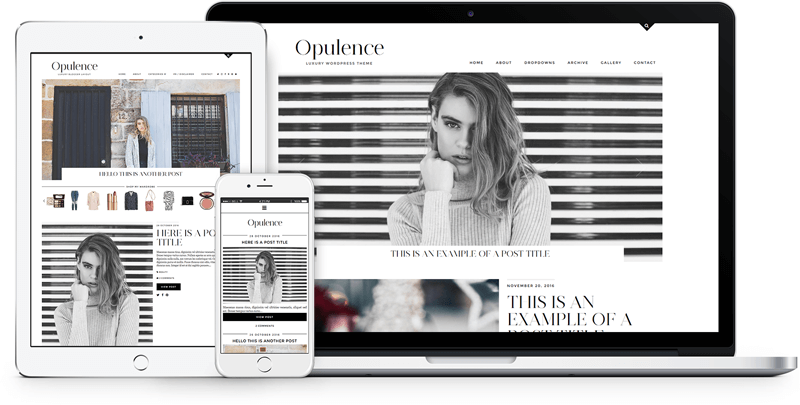 Blogger template