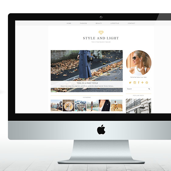 Style & Light WordPress theme