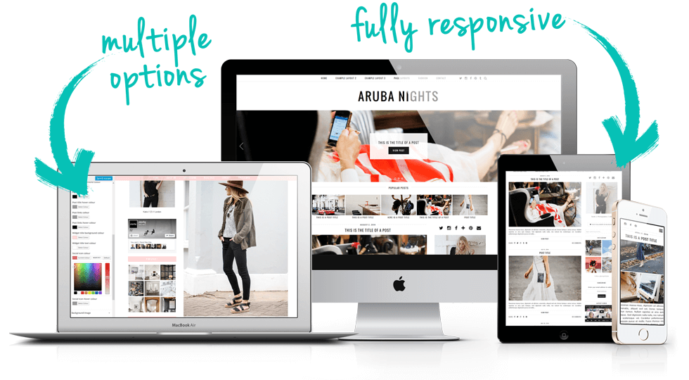 minimal wordpress theme