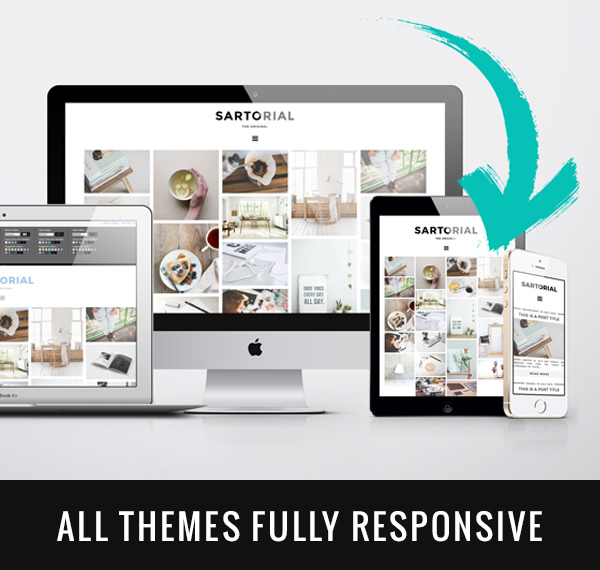 All of our Blogger templates and WordPress themes are designed to be mobile friendly